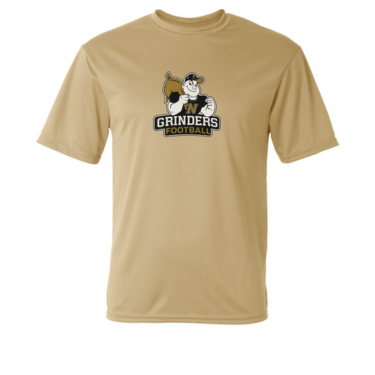 Grinders Miller Man Football Performance Tee