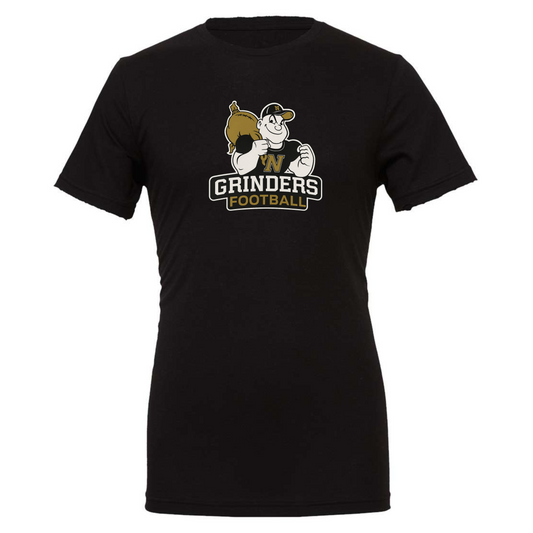 Grinders Football Mascot Tee – Bella+Canvas Unisex Jersey T-Shirt