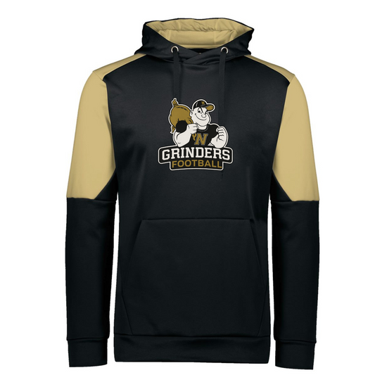 Grinders Miller Man Football Hoodie